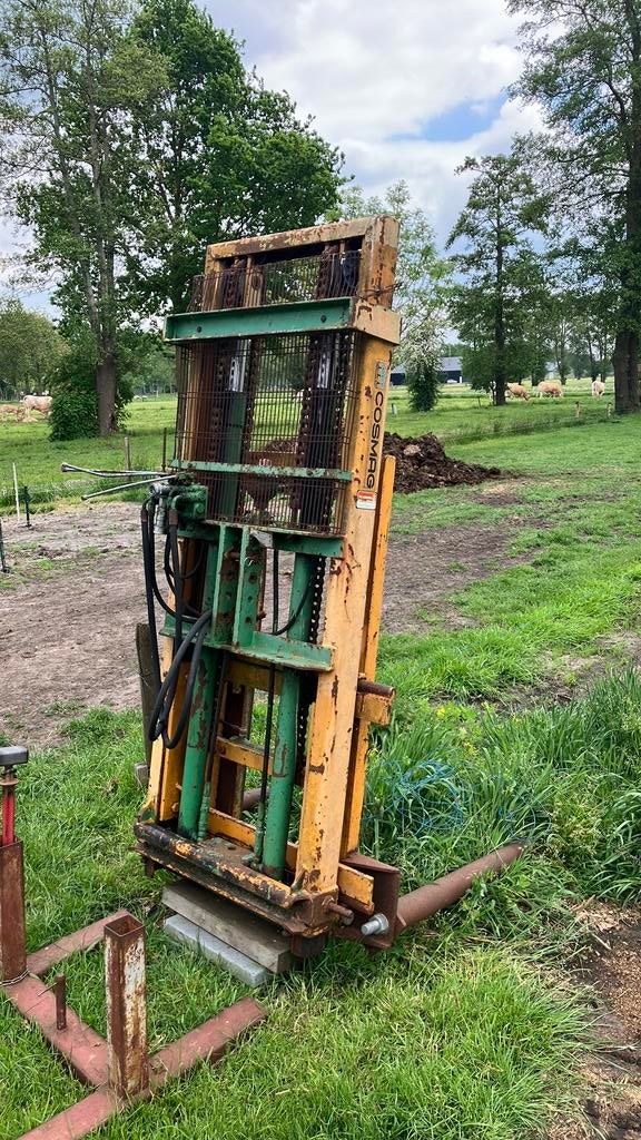 Hefmast met sideshift balendrager, Ophalen of Verzenden
