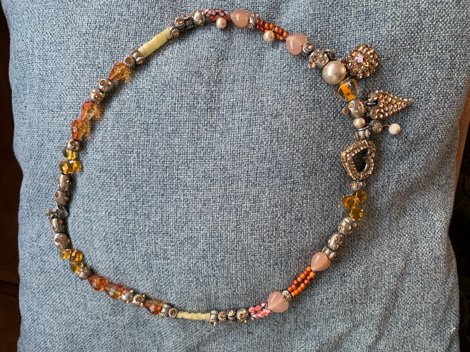 Otazu ketting met opbergzakje., Ophalen of Verzenden, Zo goed als nieuw, Overige materialen