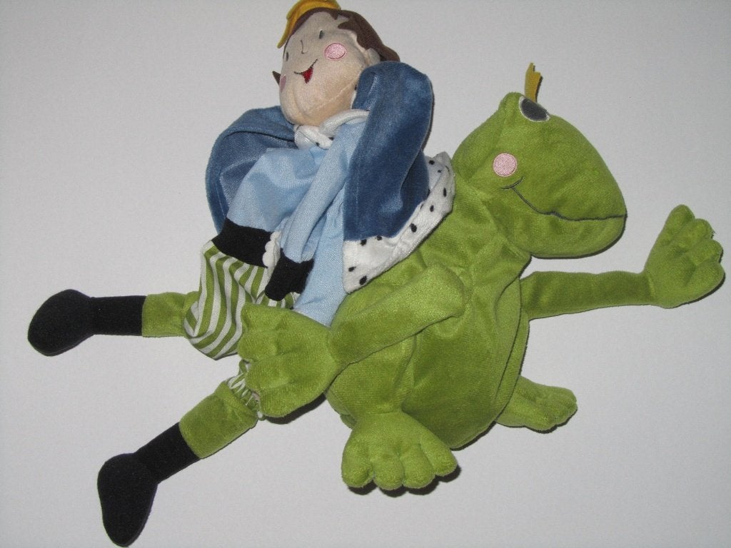 IKEA Knuffel KIKKERKONING KVACK  **Nieuw**, Kikker, Groen, IKEA, Nieuw