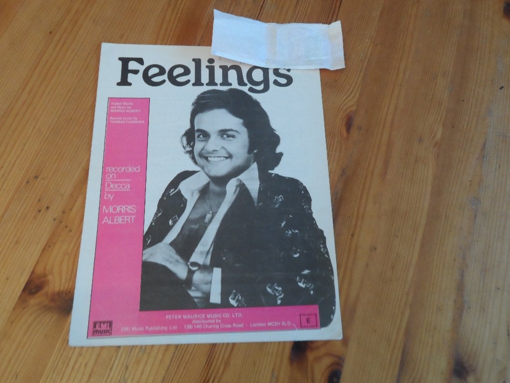 Feelings - morris albert, Muziek en Instrumenten, Gebruikt, Gitaar, Ophalen of Verzenden, Artiest of Componist
