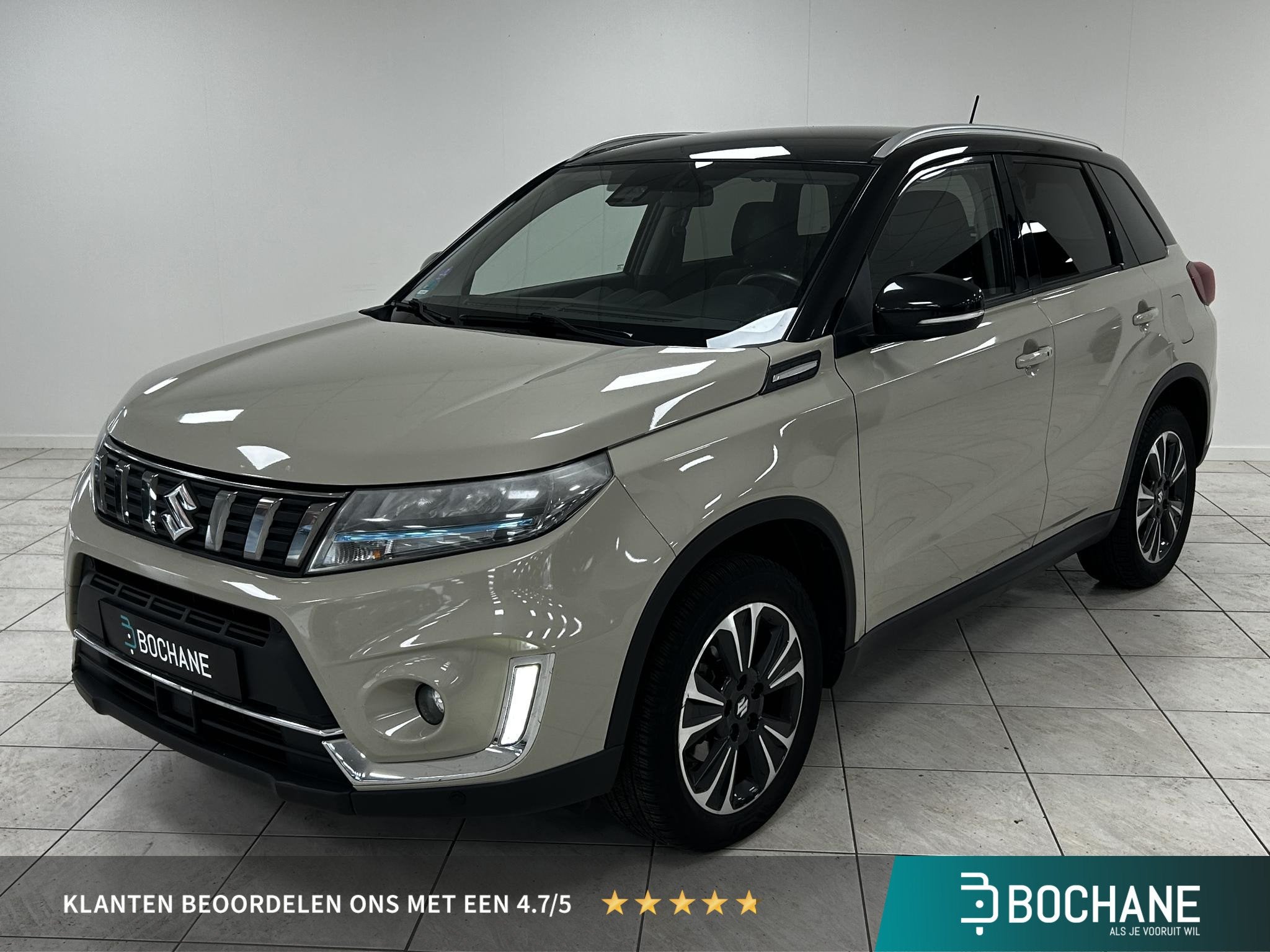 Suzuki Vitara 1.4 Boosterjet Style Smart Hybrid NAVIGATIE |, Gebruikt, 4 cilinders, 49 €/maand, Bedrijf