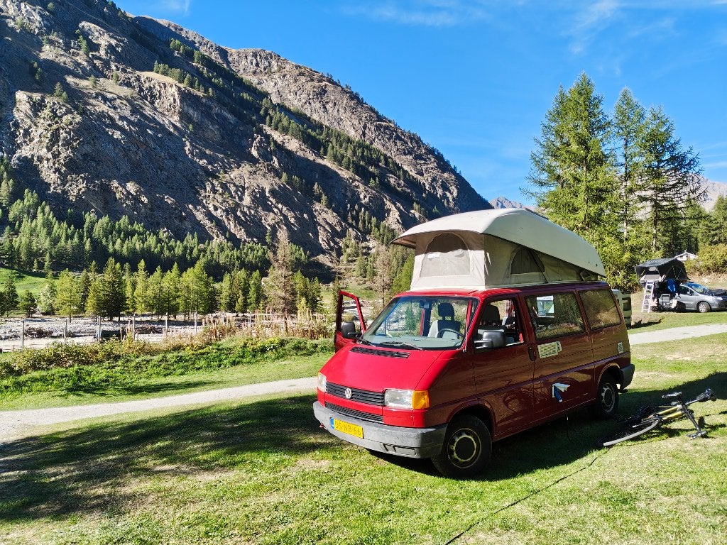 Volkswagen Transporter T4 Camper klaar voor nieuwe avonturen, Caravans en Kamperen, Luifel, Volkswagen, Vloeistofverwarming, 7 tot 12 maanden geleden
