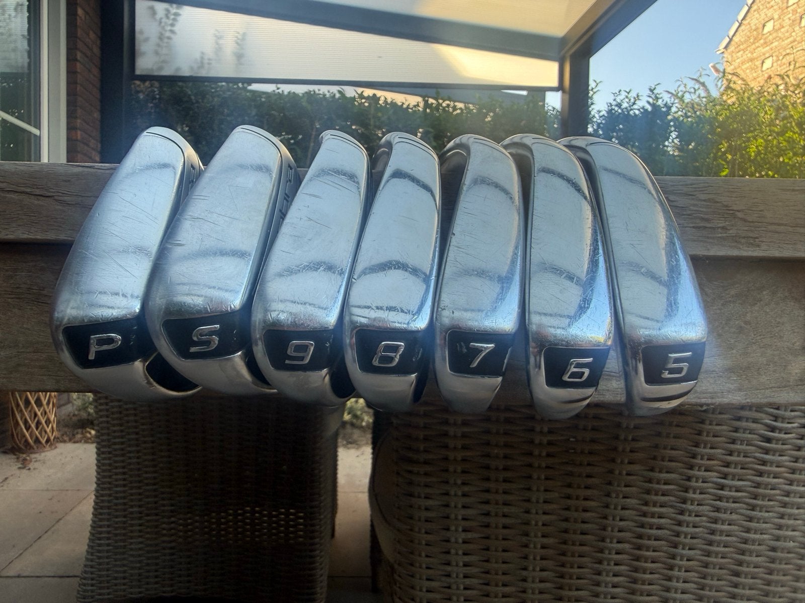 Cobra F-MAX One Length Golfclubs (5-PW, SW), Sport en Fitness, Ophalen of Verzenden, Gebruikt, Club