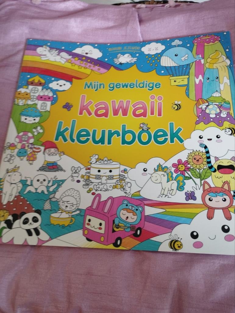 Mijn geweldige kawaii kleurboek, Hobby en Vrije tijd, Ophalen of Verzenden, Nieuw