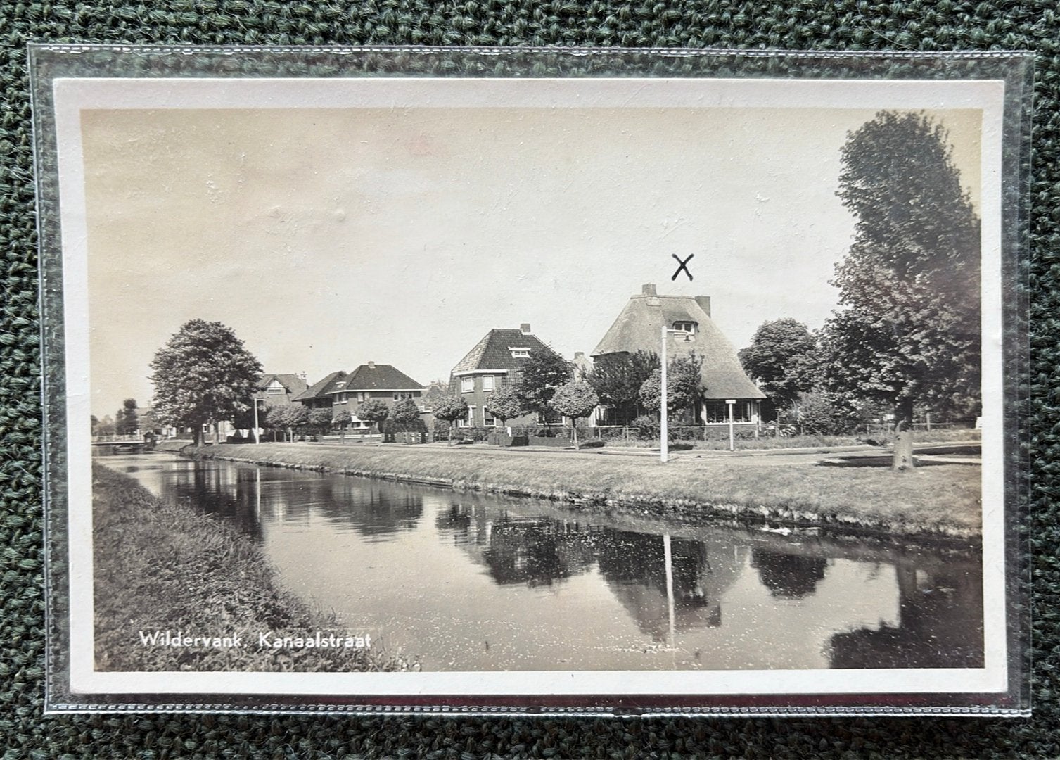 Ansichtkaart Wildetvank Kanaalstraat, Ophalen of Verzenden, 1940 tot 1960, Gelopen, Groningen