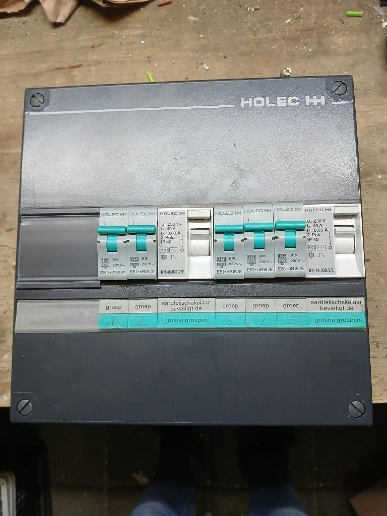 holec groepenkast, Ophalen of Verzenden, Gebruikt, Overige merken, Overige typen