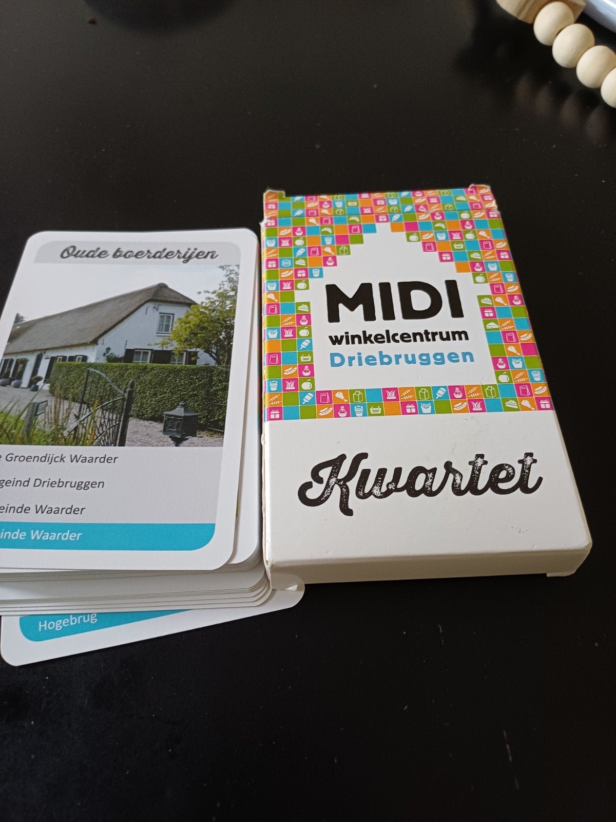 kwartetspel Midi winkelcentrum Driebruggen, Ophalen of Verzenden, Zo goed als nieuw, Kwartet(ten)
