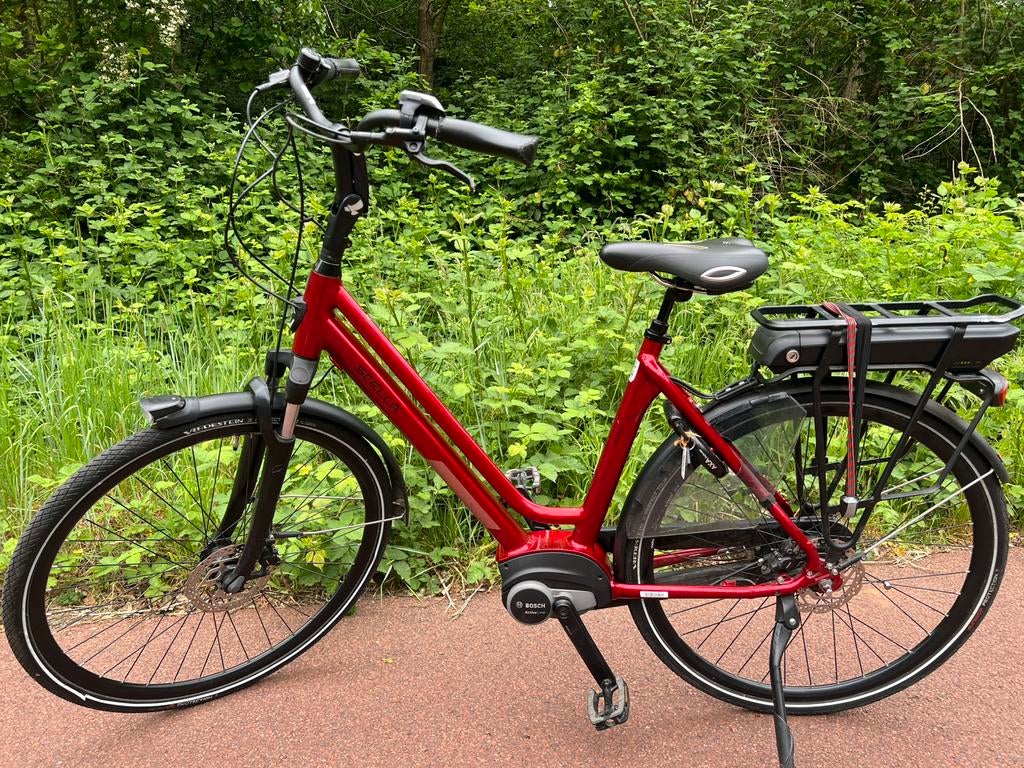 Nette Stella Vicenza elektrische fiets bosch middenmotor, Fietsen en Brommers, 51 tot 55 cm, Ophalen of Verzenden, Zo goed als nieuw