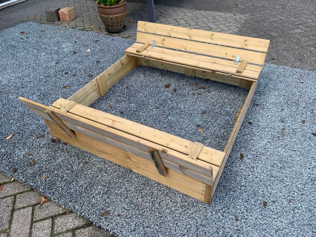 Zandbak, Ophalen, Nieuw