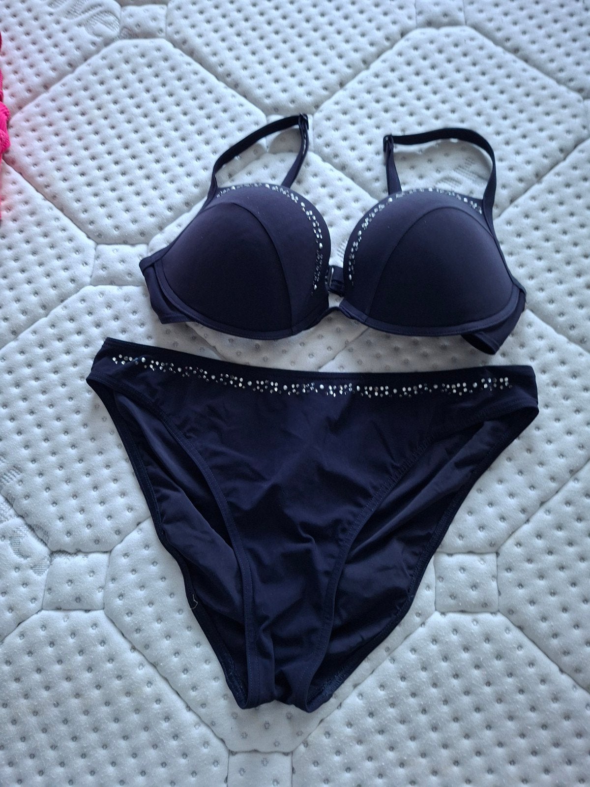 Bikini 38, Ophalen of Verzenden, Zo goed als nieuw, Blauw, Bikini