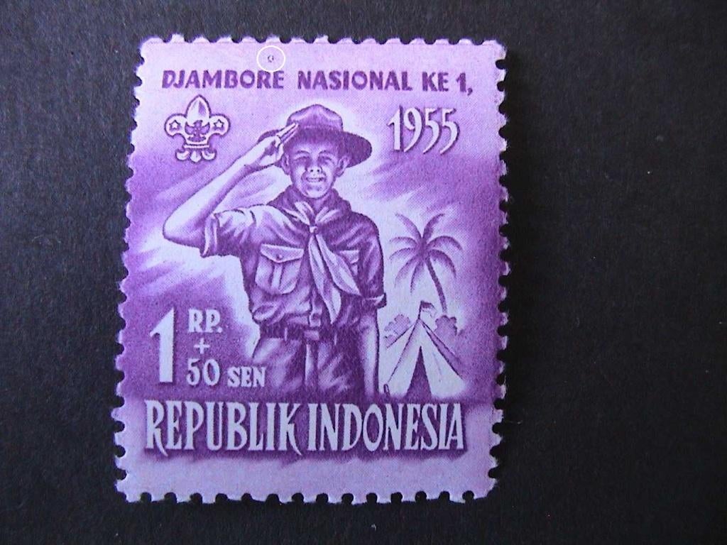 Plaatfout indonesia 141, ongebruikt., Verzenden, Postfris, Nederlands-Indië
