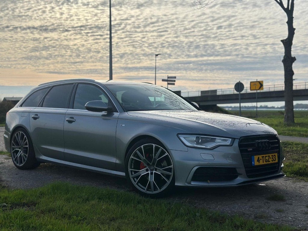 Audi A6 2.0 Tfsi 132KW Avant  2014  S-Line Nieuwe Apk, Auto's, Euro 5, 15 km/l, Zwart, 1984 cc