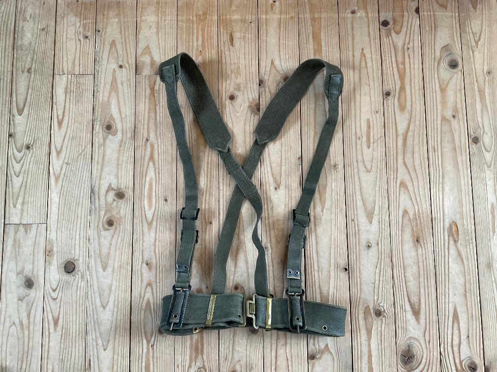 Kruisriemen bokkentuig draagstel, Verzenden, Landmacht, Nederland