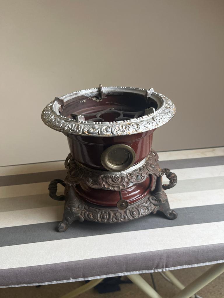 Antiek Kooktoestel / Spiritusbrander - Decoratief, Ophalen