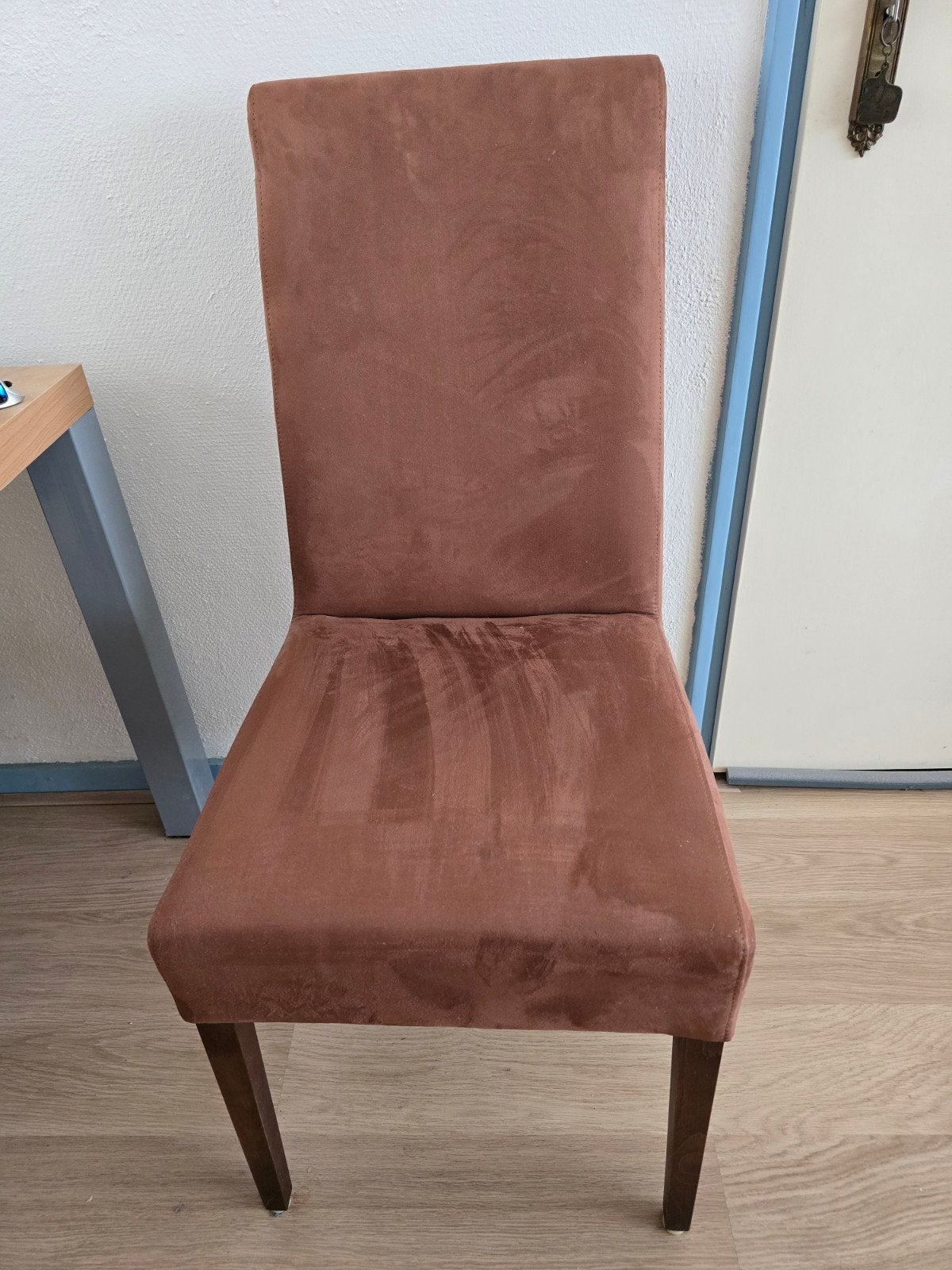 Eetkamerstoelen 4 stuks, Huis en Inrichting, Stoelen, Ophalen, Gebruikt, Bruin, Vier