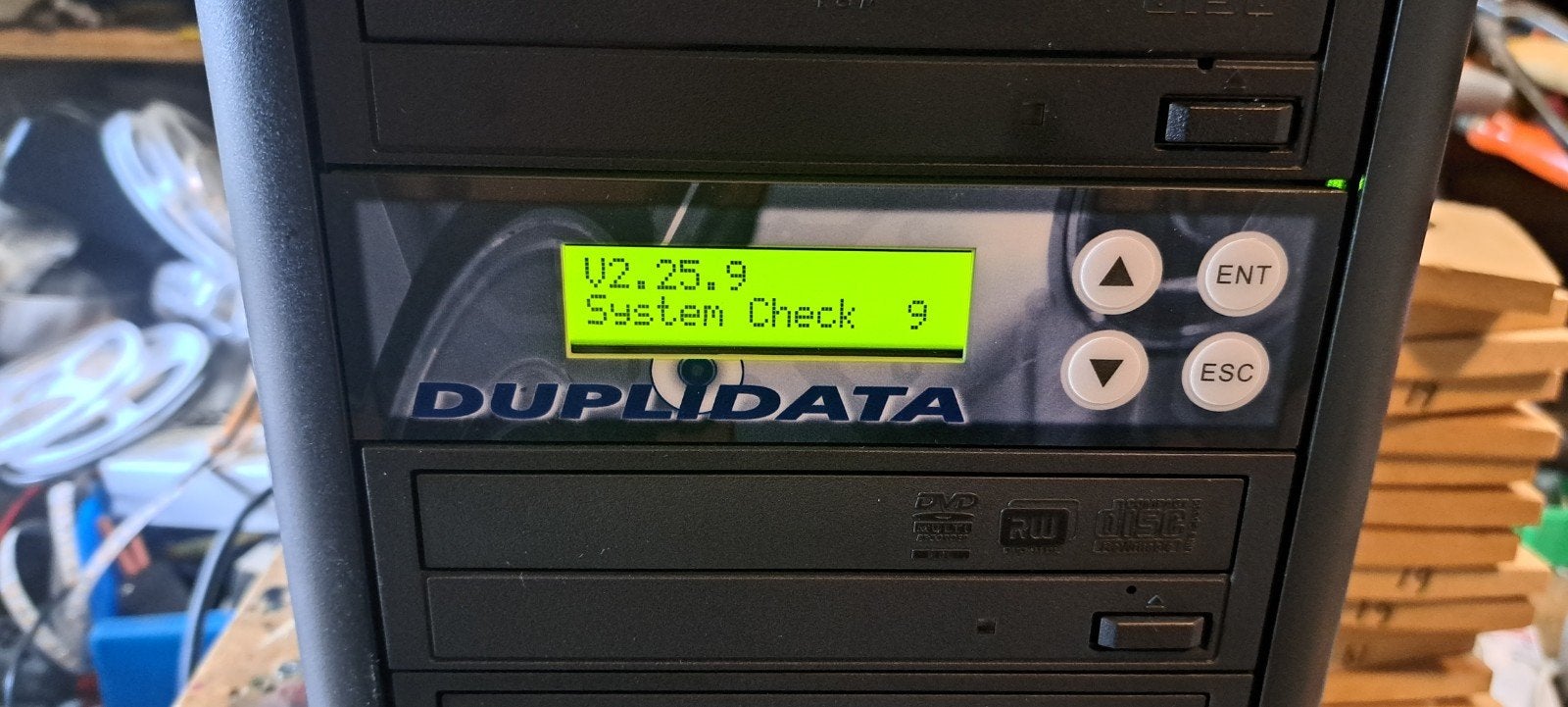 Titel: Duplidata DVD/CD Duplicator 1-op-3 – Professionele Ko, Ophalen of Verzenden