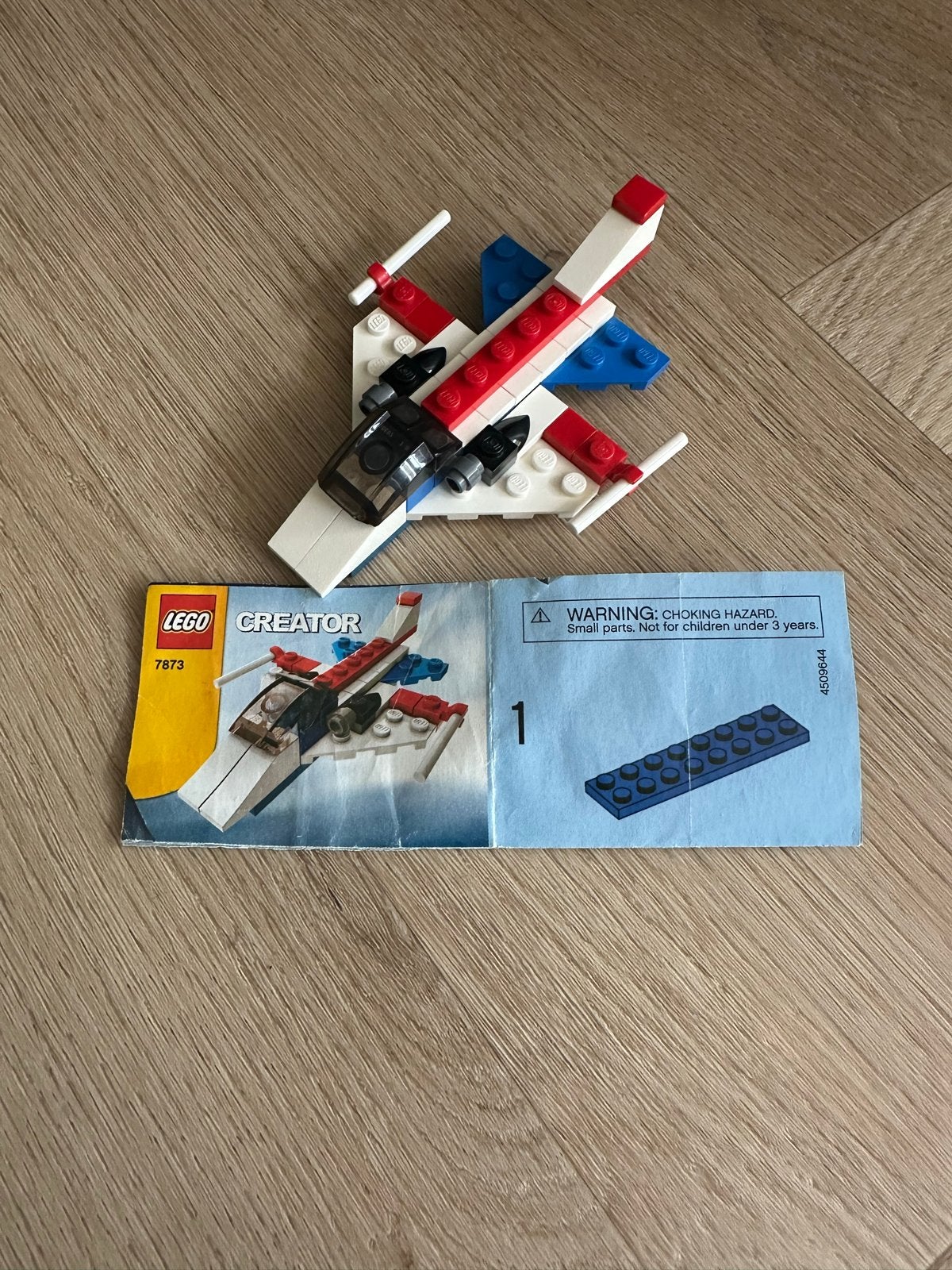 Lego Creator Vliegtuig - 7873, Kinderen en Baby's, Speelgoed | Duplo en Lego, Gebruikt, Lego, Ophalen of Verzenden, Compleet
