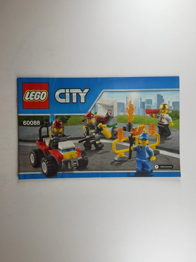 LEGO City 60088 (Instructions) for Set 60088 Fire Starter Se, Lego, Overige typen, Ophalen of Verzenden, City