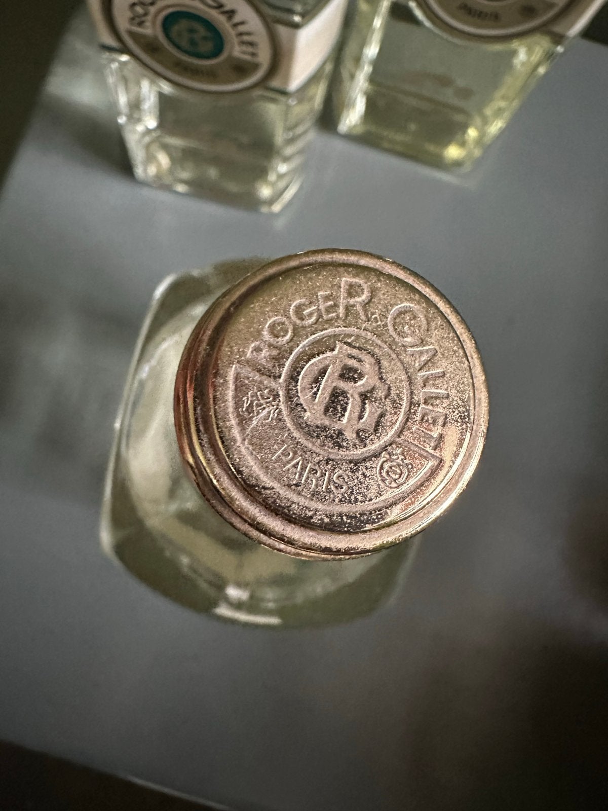 3 Factice Roger & Gallet grote Parfumfles /dummy/ display, Ophalen of Verzenden, Zo goed als nieuw