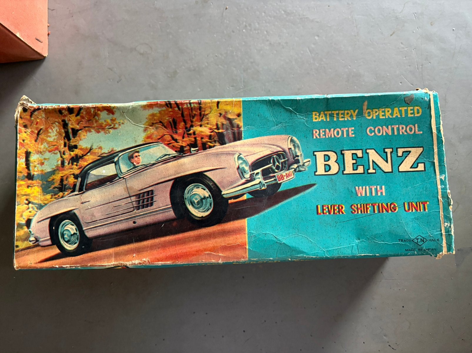 Blikken mercedes., Antiek en Kunst, Ophalen of Verzenden