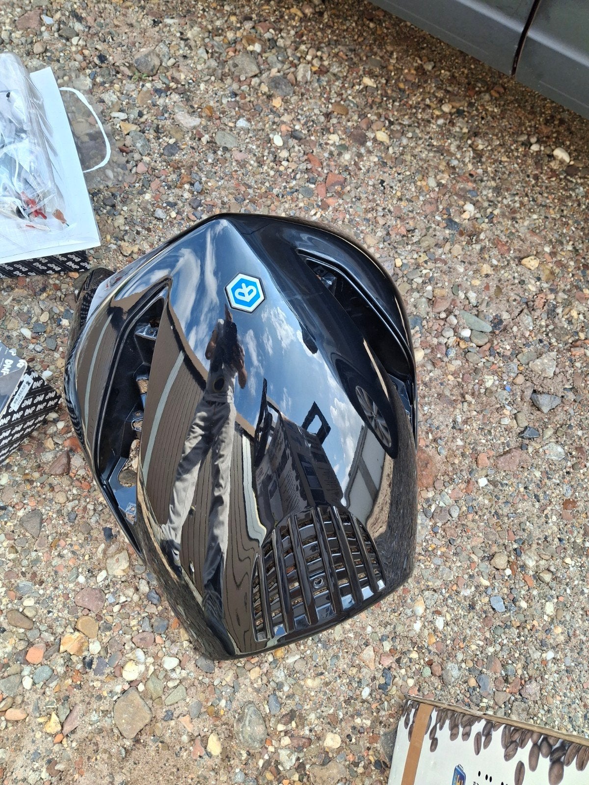 originele zwarte piaggio kap en koplam knipperlichten, Ophalen of Verzenden, Zo goed als nieuw, Medium, Piaggio