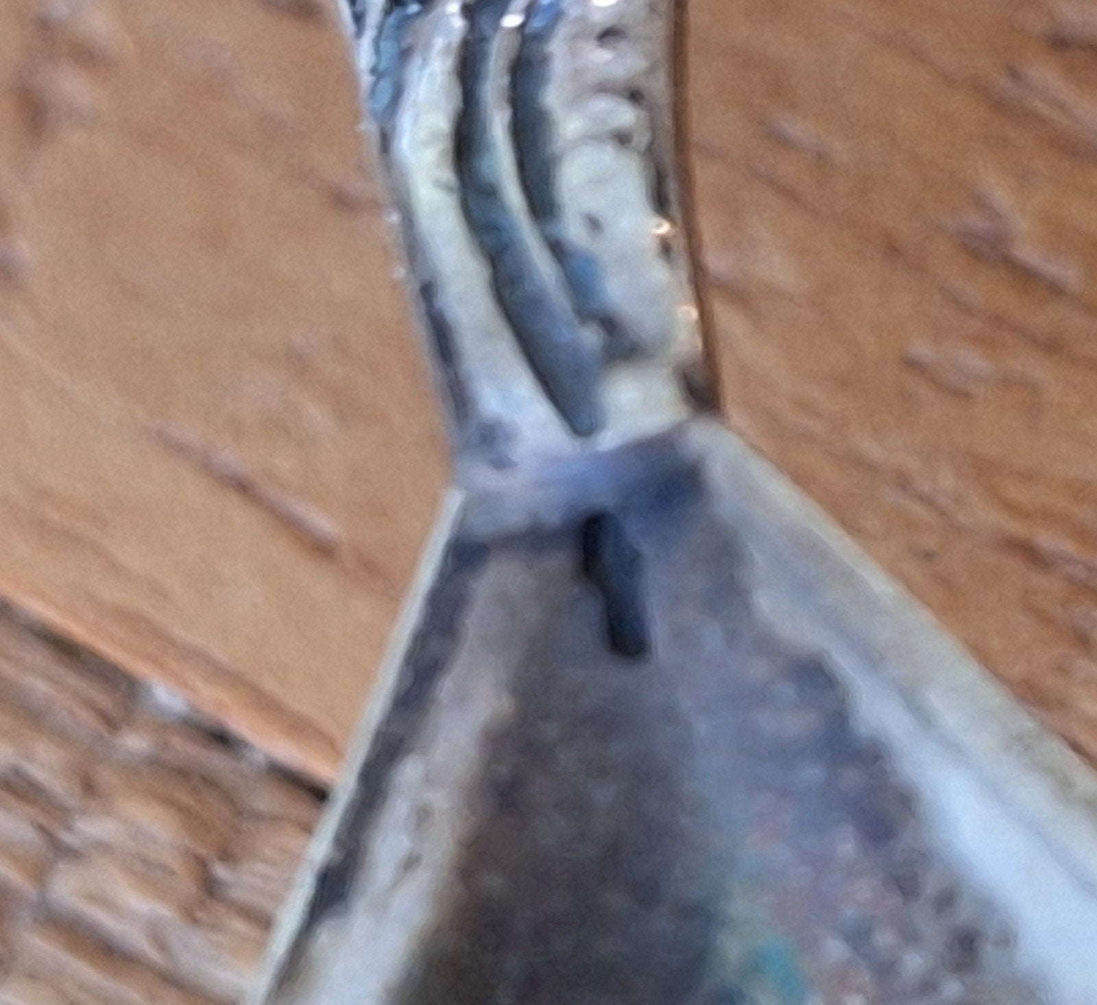 Foto 5 van 5 x zilver lepeltjes  + broodvork