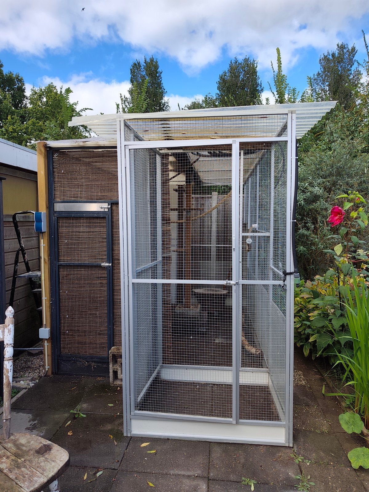voliere 6m2, Dieren en Toebehoren, Ophalen, Gebruikt, Aluminium, Volière