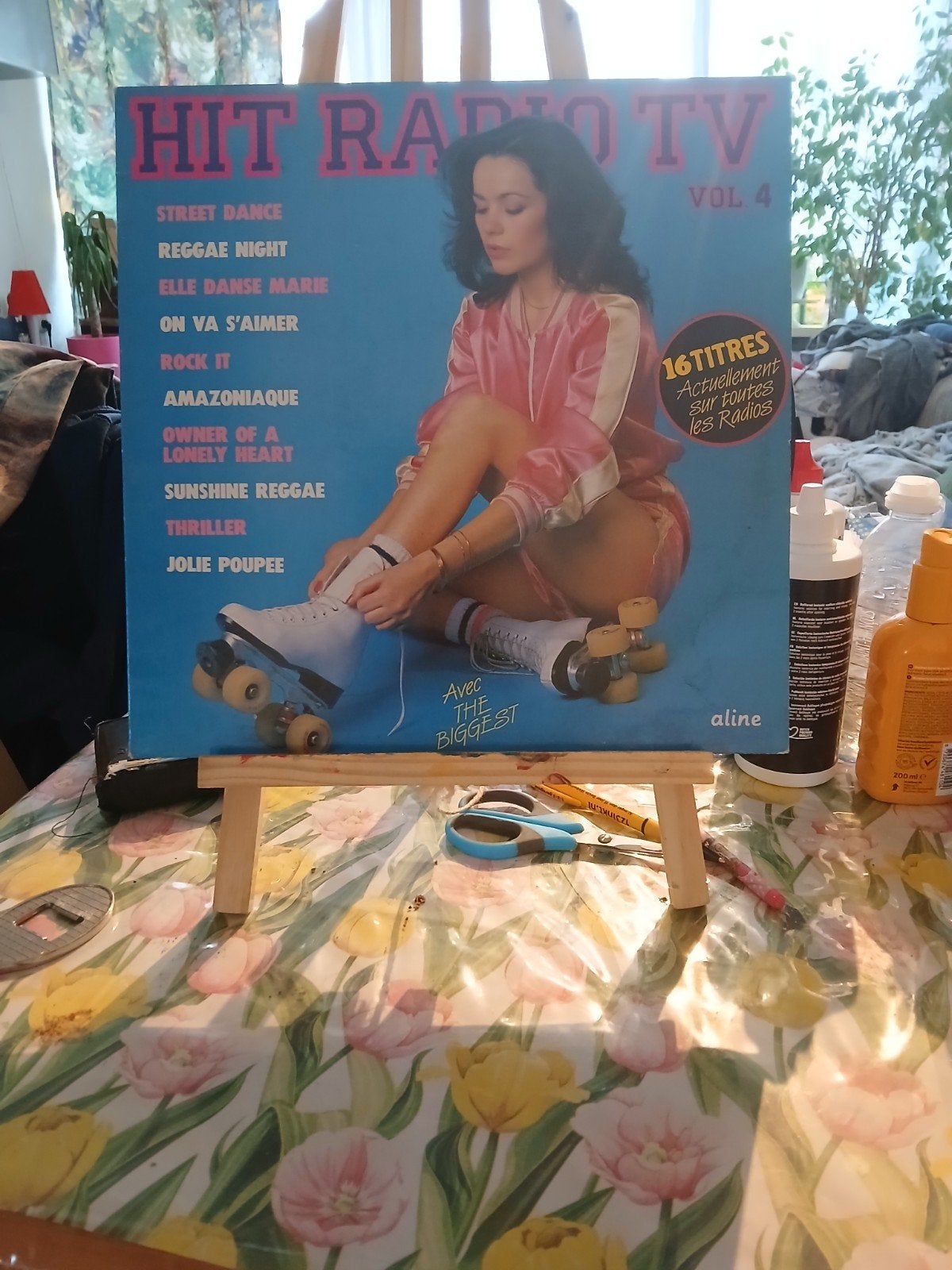 Hit Radio TV Vol. 4 - Vintage LP met 16 hits, Ophalen of Verzenden, Gebruikt