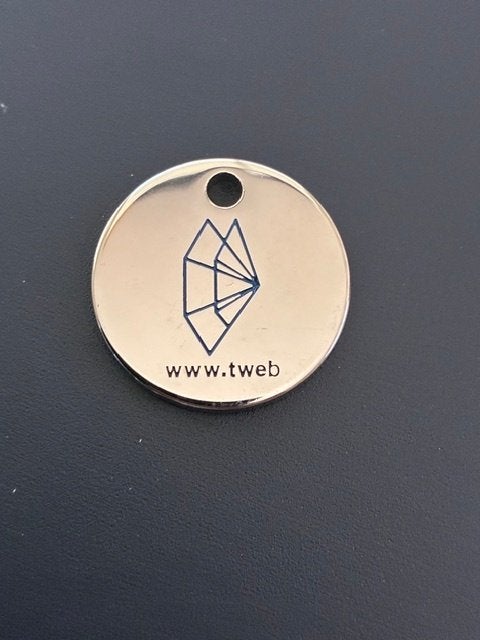 winkelwagenmuntje tweb, Verzamelen, Winkelwagenmuntjes, Ophalen of Verzenden