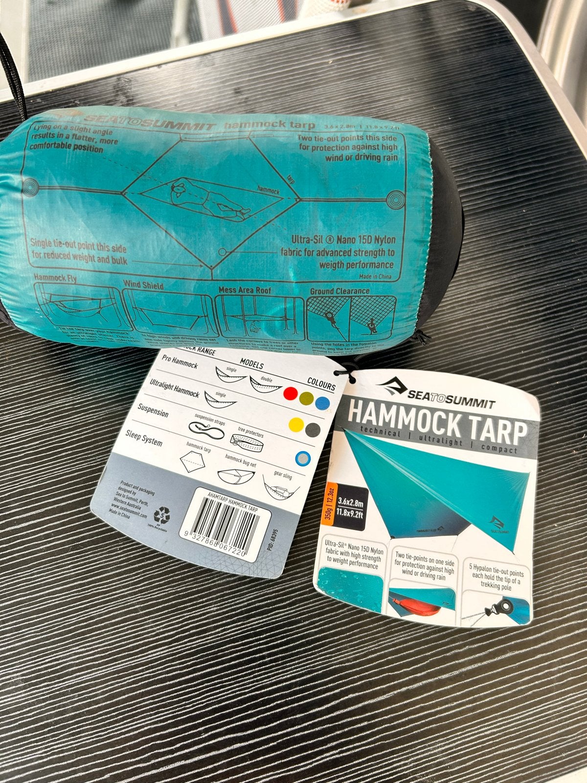 Sea to Summit Hammock Tarp - Ultralight 15D Zeil, Ophalen of Verzenden, Nieuw