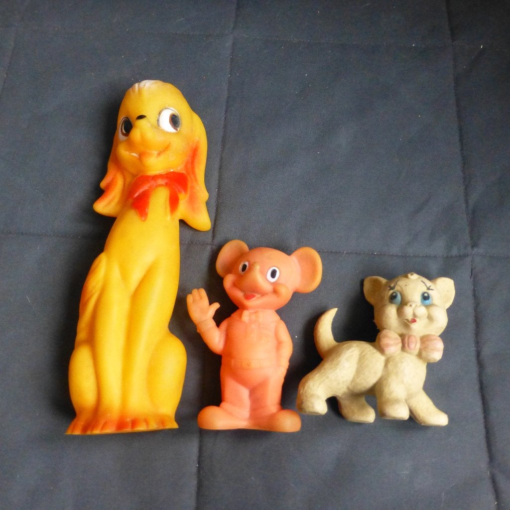 Piep poppetjes Lady en de vagebond en Mickey mouse uit 1940, Ophalen of Verzenden, Gebruikt