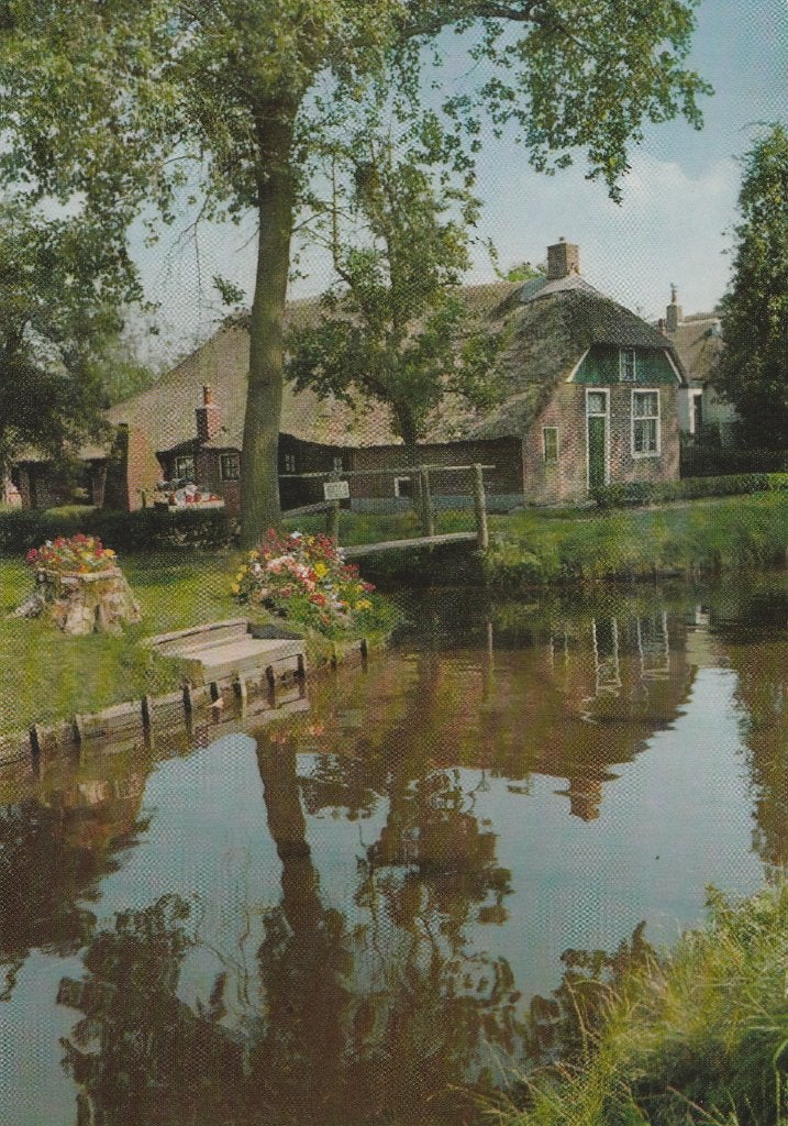 GIETHOORN Dorpsgezicht Boerderij, Verzenden, 1960 tot 1980, Ongelopen, Overijssel