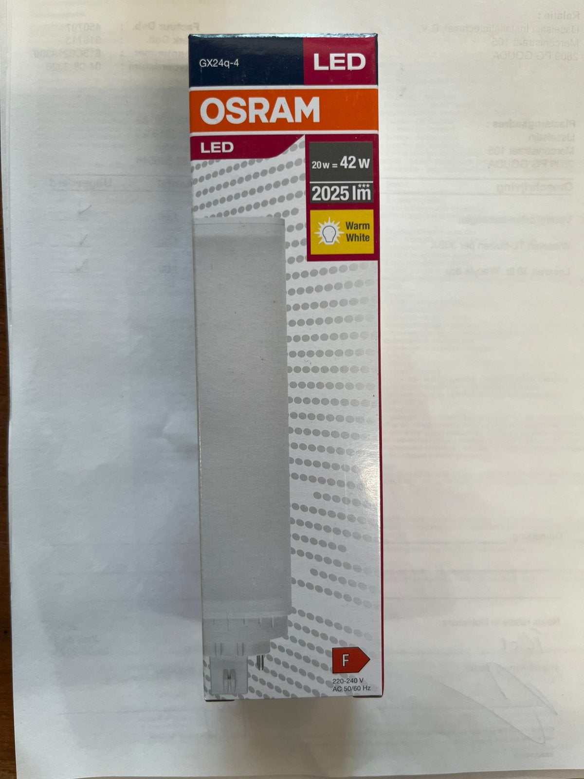 Osram led pl vervanger, Verzenden, Zo goed als nieuw, Overige typen