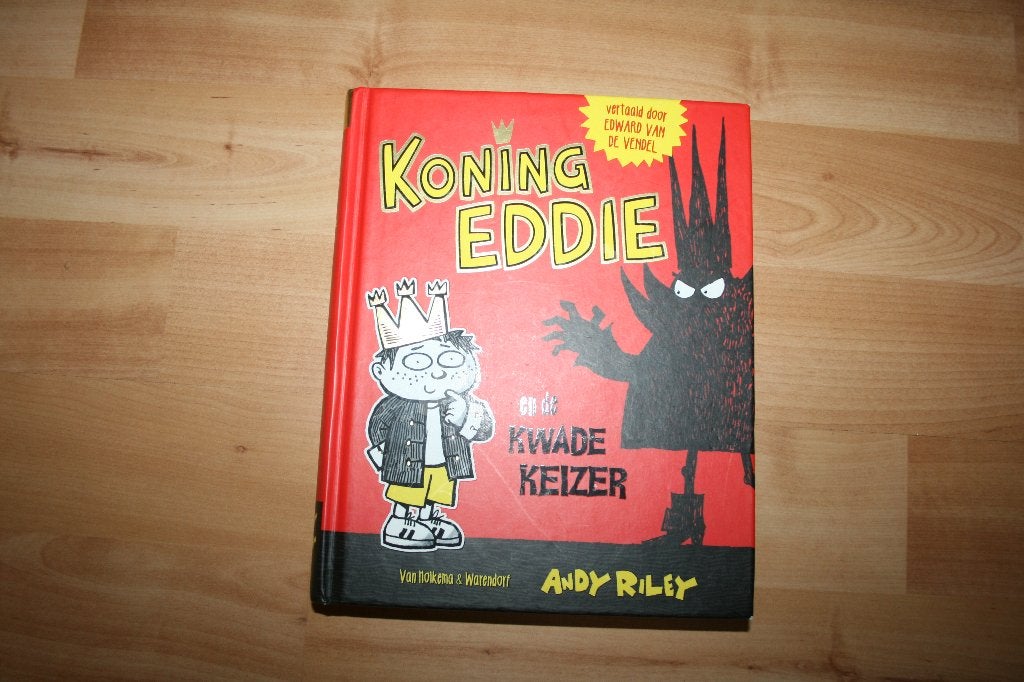 Andy Riley - Koning Eddie en de kwade keizer, hardcover, Boeken, Ophalen of Verzenden, Gelezen, Fictie algemeen