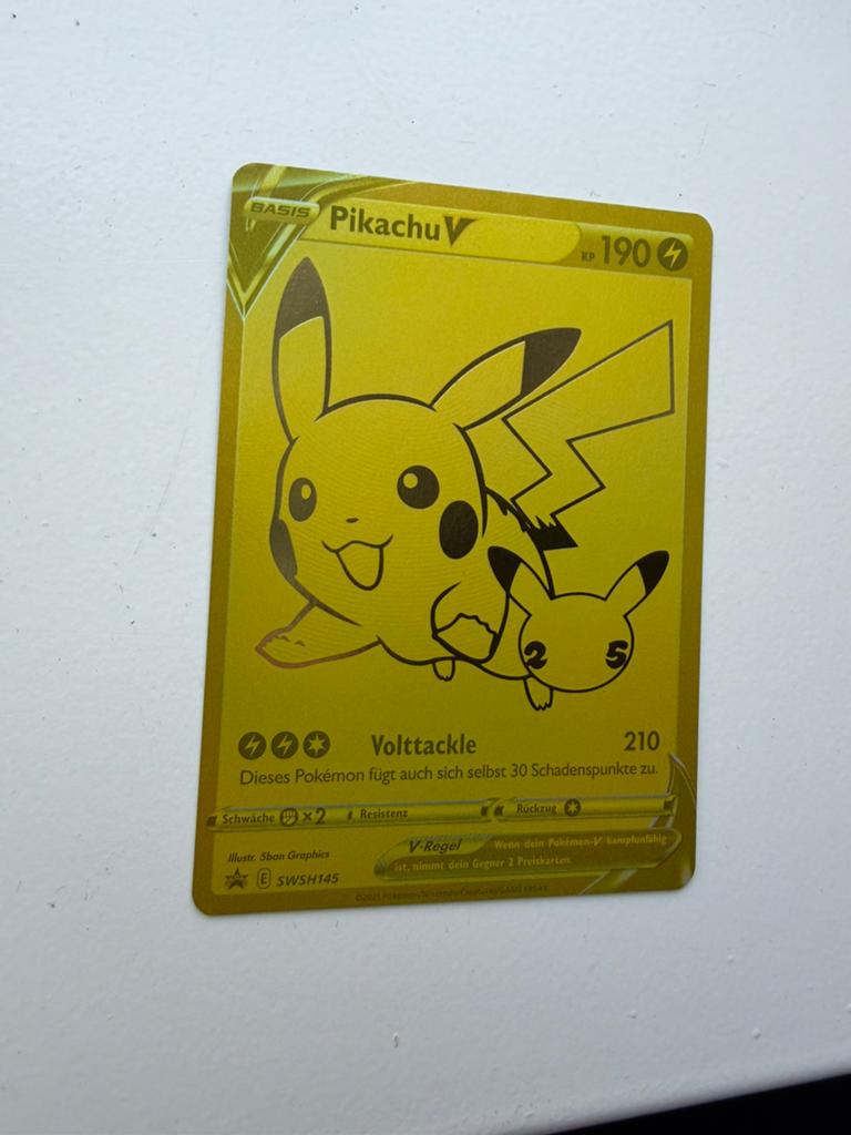 Swsh145 Pikachu duits, Ophalen of Verzenden, Zo goed als nieuw