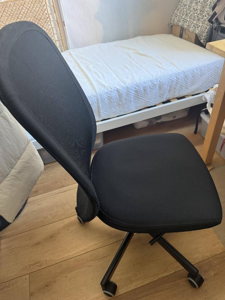 Chair, Ophalen, Zwart, Zo goed als nieuw, Bureaustoel