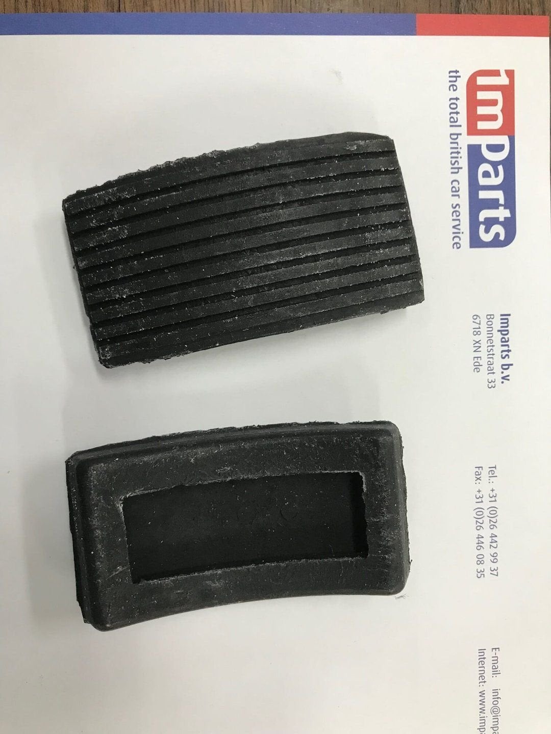 Nieuw KOPPELING pedaal rubber voor uw Reliant Scimitar. Per, Auto-onderdelen, -, Overige automerken, -, Nieuw