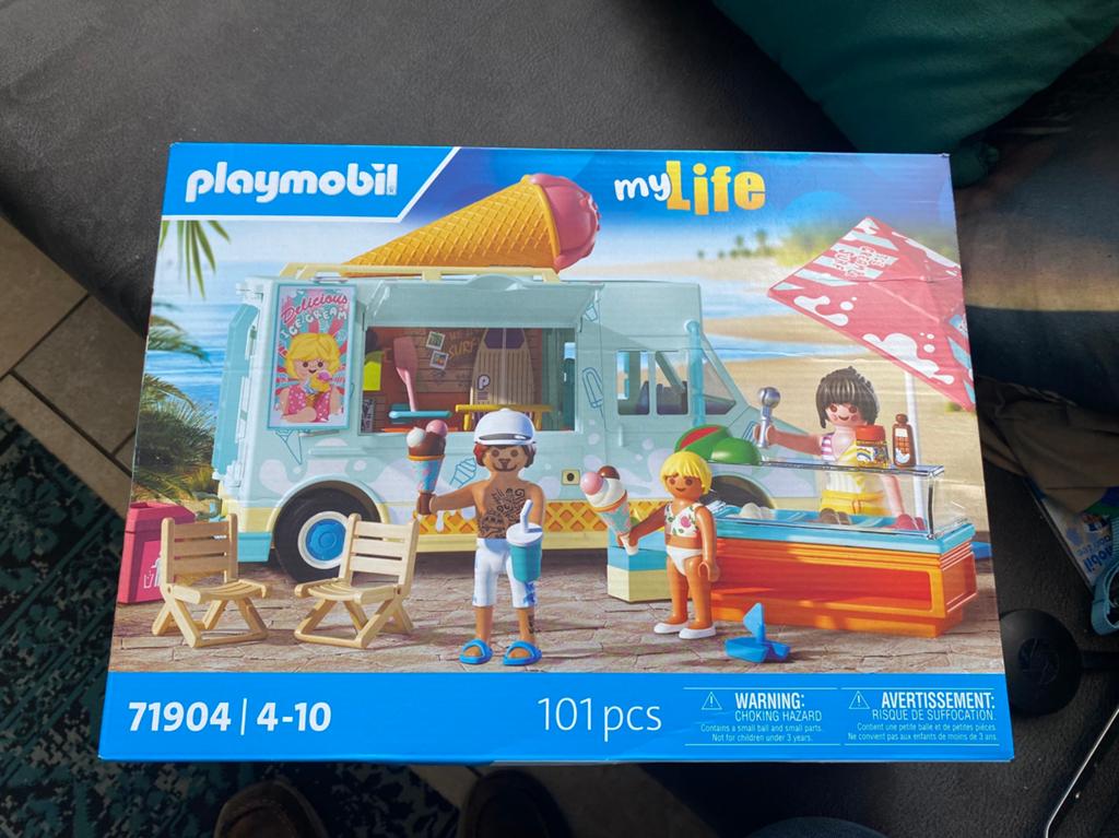 Playmobil My Life IJscowagen (71904) - Nieuw in doos, Ophalen of Verzenden, Nieuw, Complete set