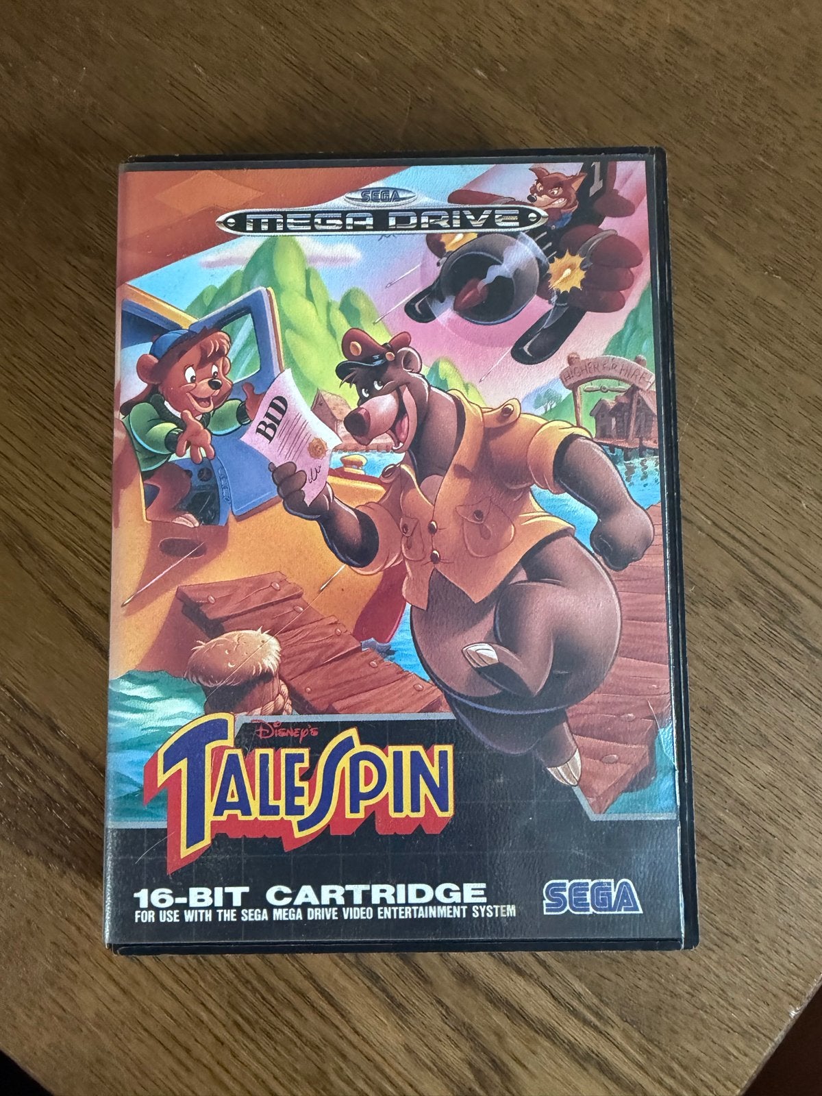 Disney's TaleSpin - Sega Mega Drive (Compleet), Avontuur en Actie, 1 speler, Ophalen of Verzenden, Zo goed als nieuw
