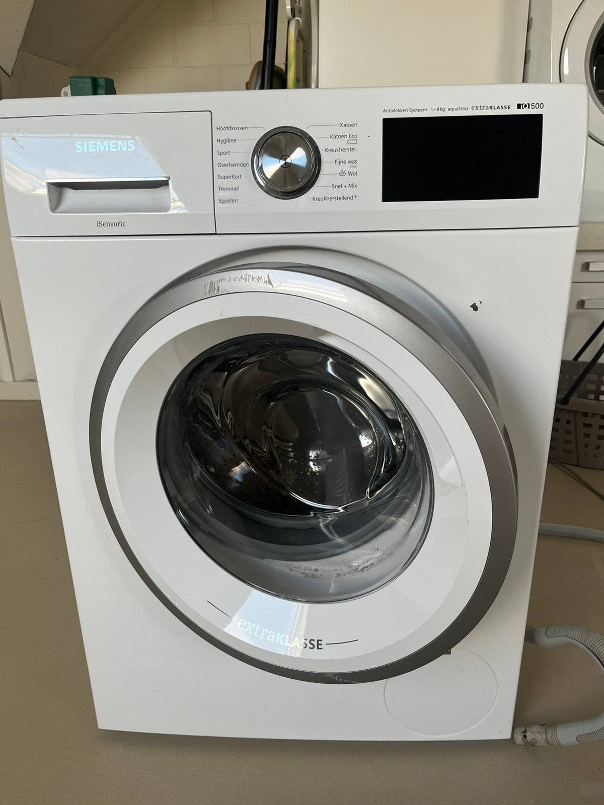 Siemens wasmachine, Ophalen, Gebruikt, 1200 tot 1600 toeren, 85 tot 90 cm