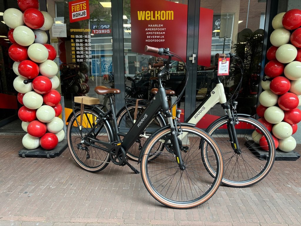 Fietshokje Raaks: Raaks Eton Elektrische damesfiets 3V, Niet ingevuld, Nieuw, Ophalen of Verzenden, 50 km per accu of meer