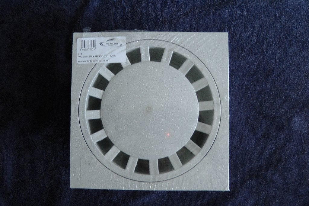 Vloerput PVC 200 x 200 mm (Van den Berg), Afvoer, Pvc, Nieuw, Ophalen of Verzenden