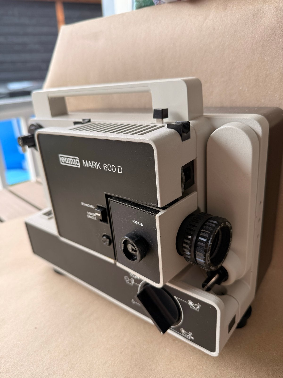 Eumig Mark 600 D filmprojector, Ophalen, Gebruikt