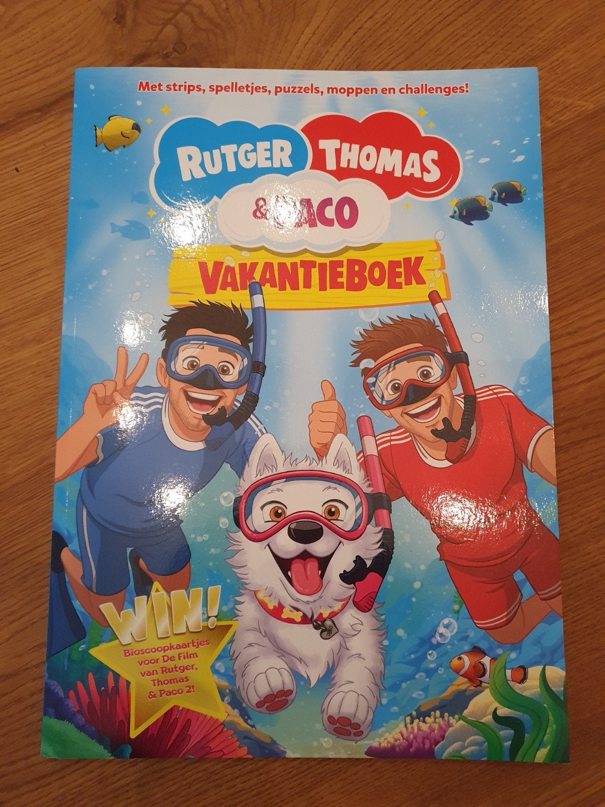 Het vakantieboek van Rutger, Thomas en Paco, Rutger Vink; Thomas van Grinsven, Fictie algemeen, Nieuw, Ophalen of Verzenden