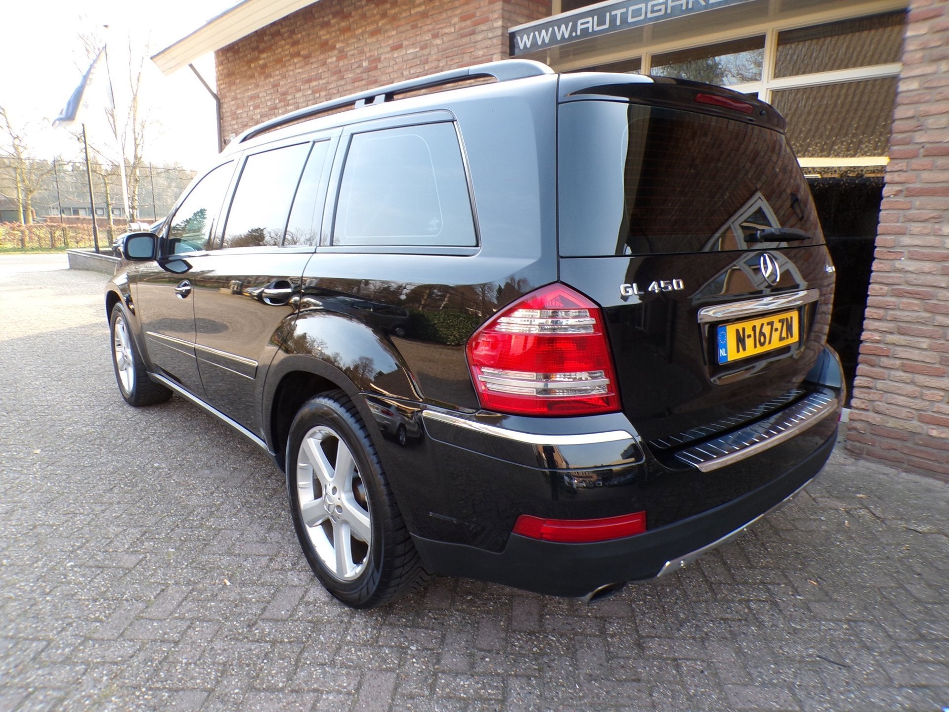 Mercedes-Benz GL-klasse 450 Automaat / leder / Navi / 7 Pers, Auto's, Automaat, Vierwielaandrijving, 3500 kg, 750 kg