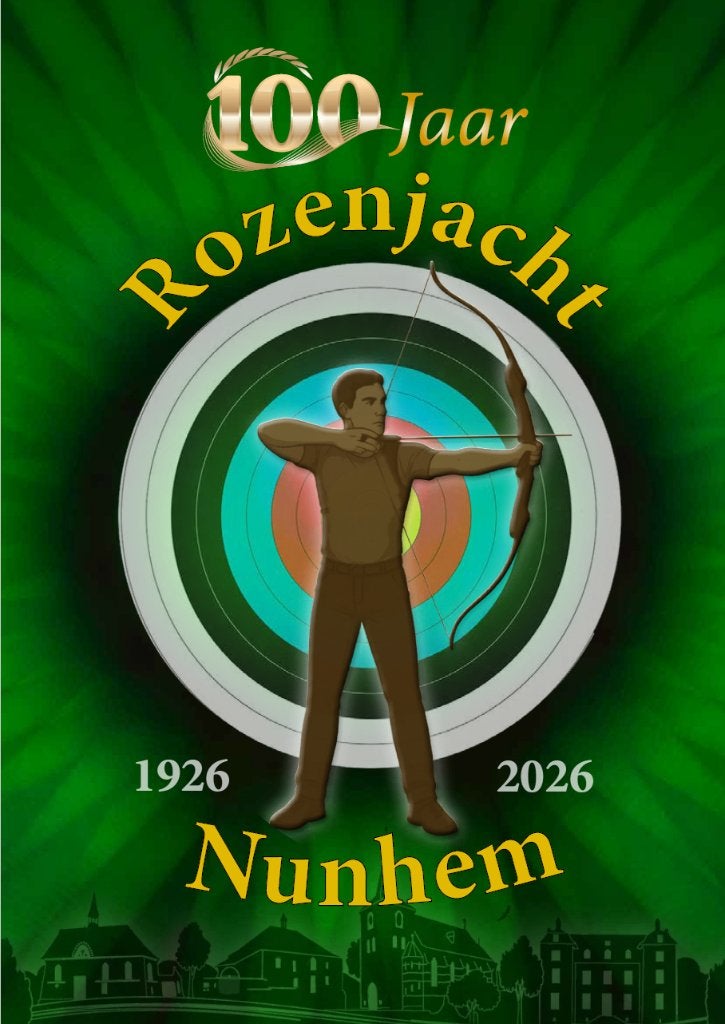 Jubileumboek handboogvereniging Rozenjacht Nunhem, Ophalen of Verzenden, 20e eeuw of later, Nieuw, Jordy van Helden