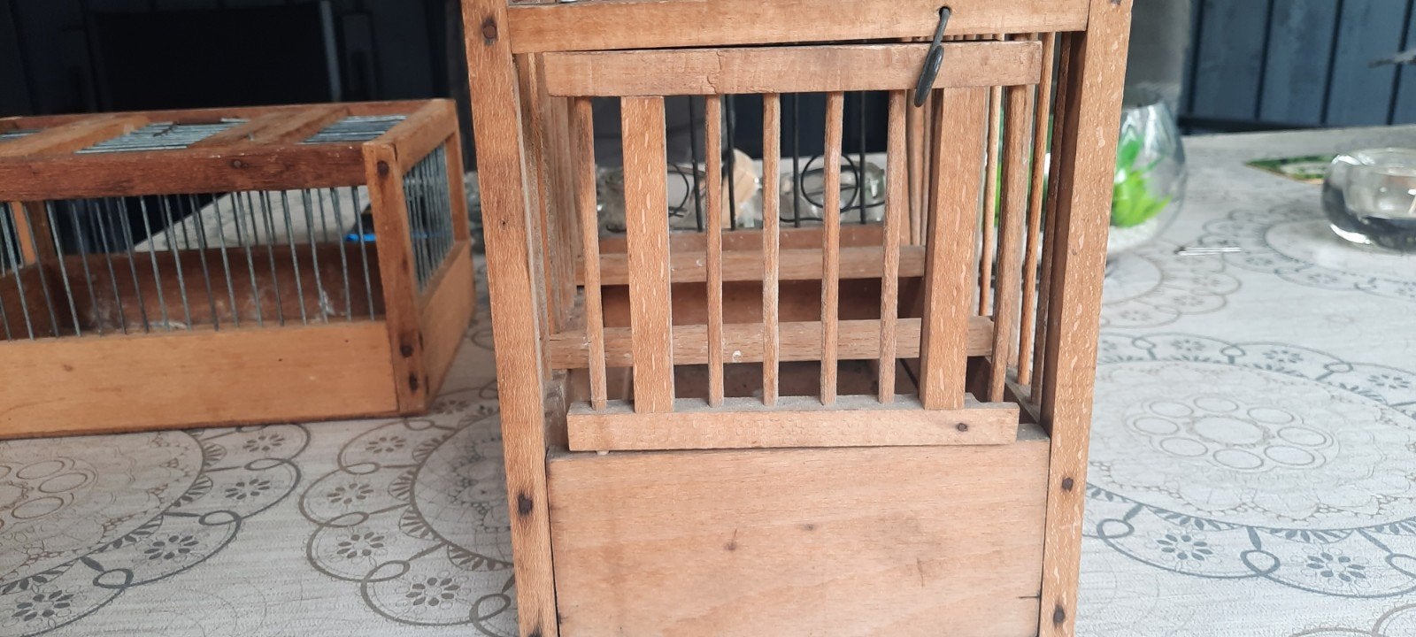 kleine kooitjes, Ophalen of Verzenden, Gebruikt, Hout, Vogelkooi