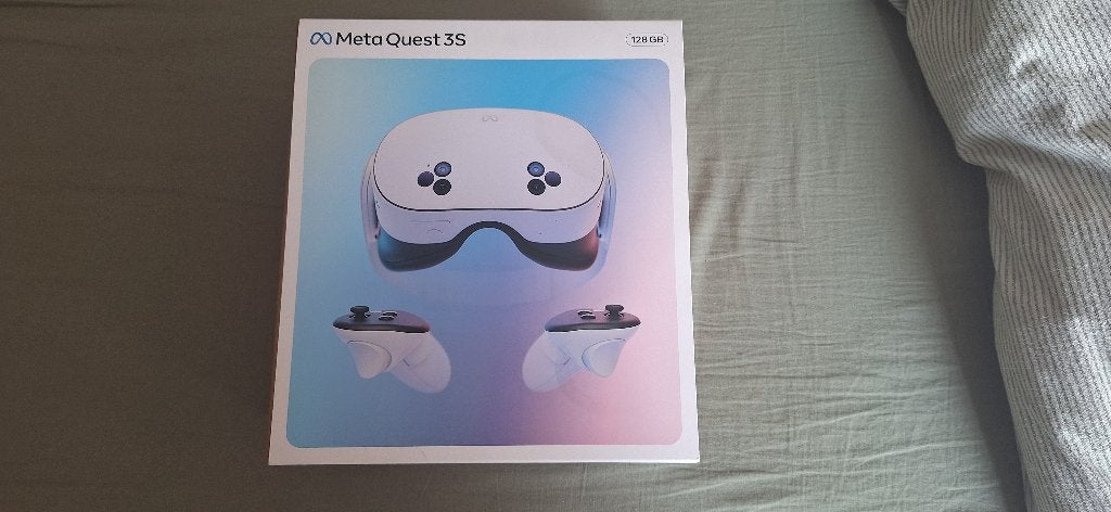 Meta quest 3s 128GB, Ophalen of Verzenden, Zo goed als nieuw, VR-bril, Overige platformen