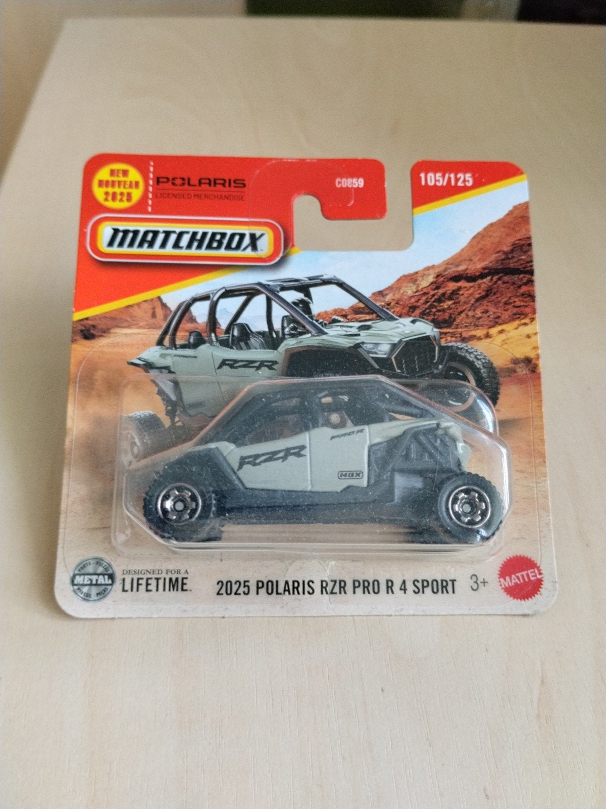 Matchbox 2025 Polaris RZR pro 4 sport, Ophalen of Verzenden, Nieuw, Auto