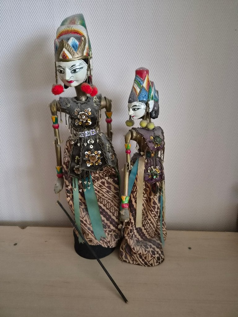 Wahjang poppen, Verzamelen, Ophalen of Verzenden, Zo goed als nieuw, Pop